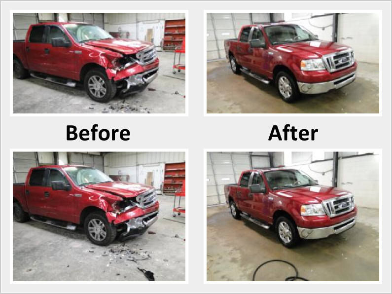 cumberland auto body shop gallery ford truck collision repair