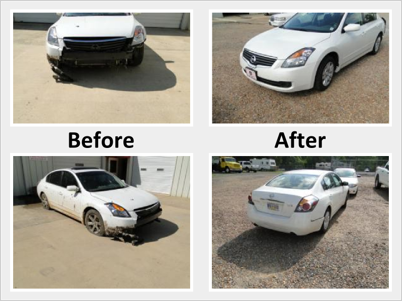 cumberland auto body shop gallery nissan altima repair